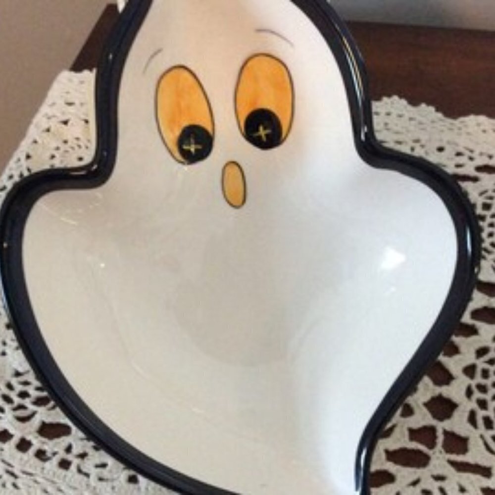 Ghost Serving Candy Dish - Picture 1 of 1